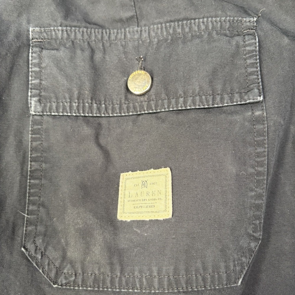 Lauren Ralph Lauren capri Pants Womens Size 12 Black Cotton High Rise. - Picture 12 of 16